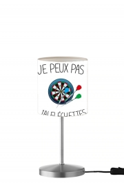 Lampe de table Je peux pas j'ai fléchettes