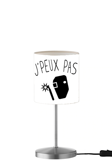 Lampe de table Je peux pas j'ai soudure