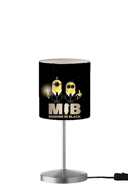 Lampe de table Minion in black mashup Men in black