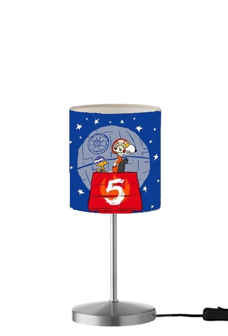 Lampe de table Peanut Snoopy x StarWars