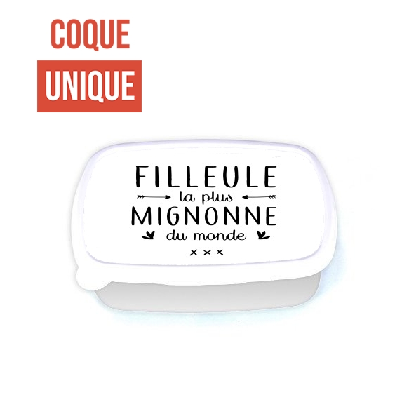 Boite a Gouter Repas Filleule la plus mignonne du monde