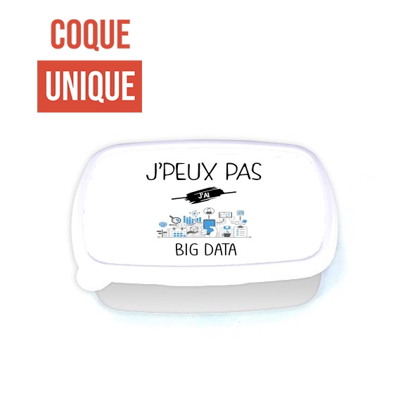 Boite a Gouter Repas Je peux pas j'ai Big Data