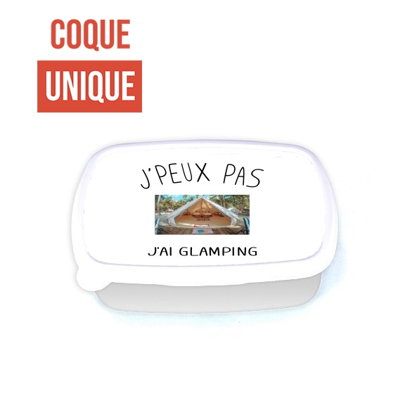 Boite a Gouter Repas Je peux pas j'ai Glamping