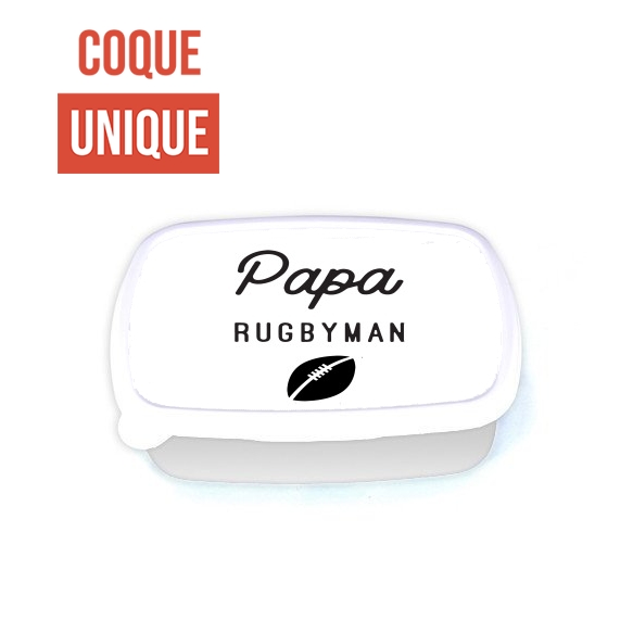 Boite a Gouter Repas Papa Rugbyman