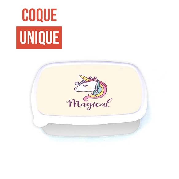 Boite a Gouter Repas Licorne magique