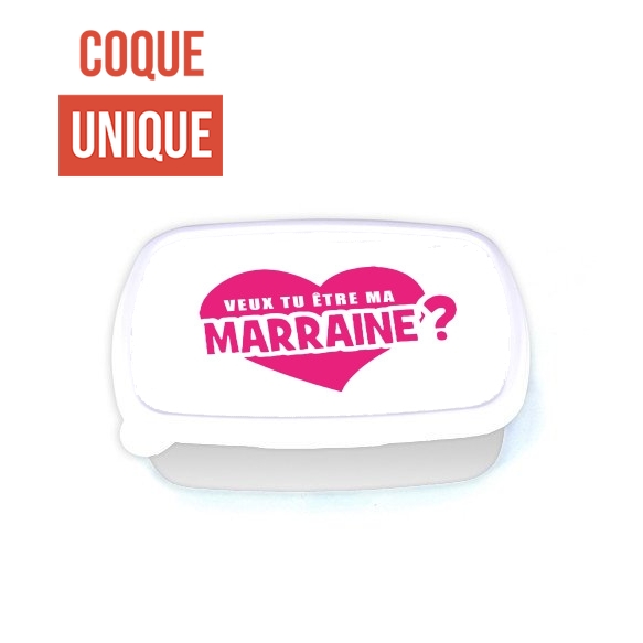 Boite a Gouter Repas Veux tu etre ma marraine