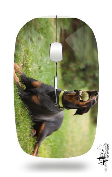 Souris sans fil avec récepteur usb Adult Doberman