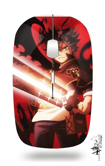 Souris sans fil avec récepteur usb Black Clover Asta The Demon