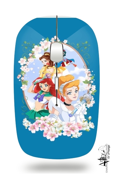 Souris sans fil avec récepteur usb Disney Princess Feat Sailor Moon