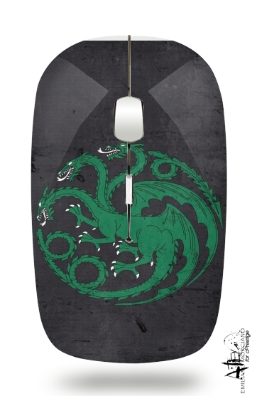 Souris sans fil avec récepteur usb Flag Dragon House Green