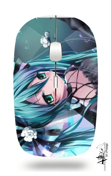 Souris sans fil avec récepteur usb Hatsune Miku Sadness