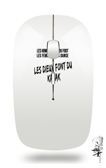 Souris sans fil avec récepteur usb Les dieux font du Kayak