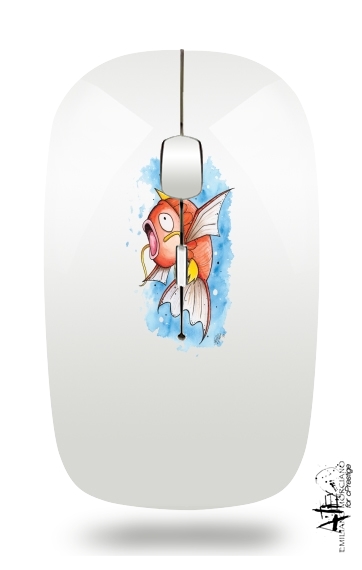 Souris sans fil avec récepteur usb Magicarpe Pokemon Eau