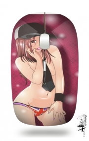 Souris sans fil avec récepteur usb Manga Coquine Sexy