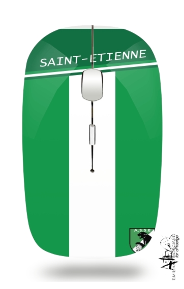 Souris sans fil avec récepteur usb Saint Etienne Classic Maillot