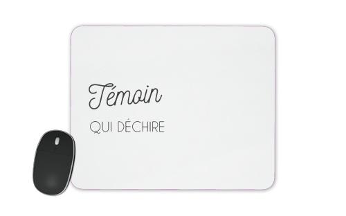 Tapis de souris Témoin qui déchire