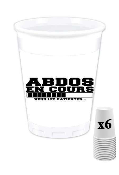 Pack de 6 Gobelets Abdos en cours