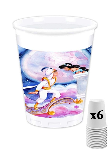 Pack de 6 Gobelets Aladdin Whole New World