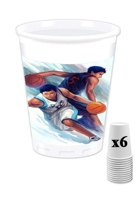 Pack de 6 Gobelets Aomine Basket Kuroko Fan ART