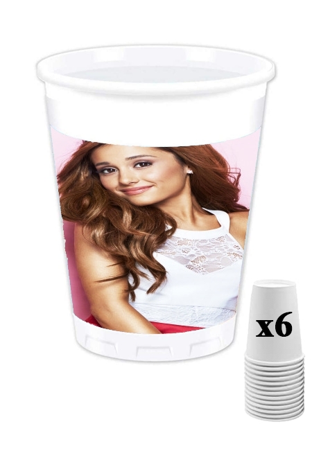 Pack de 6 Gobelets Ariana Grande