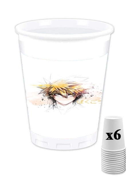 Pack de 6 Gobelets Bakugou