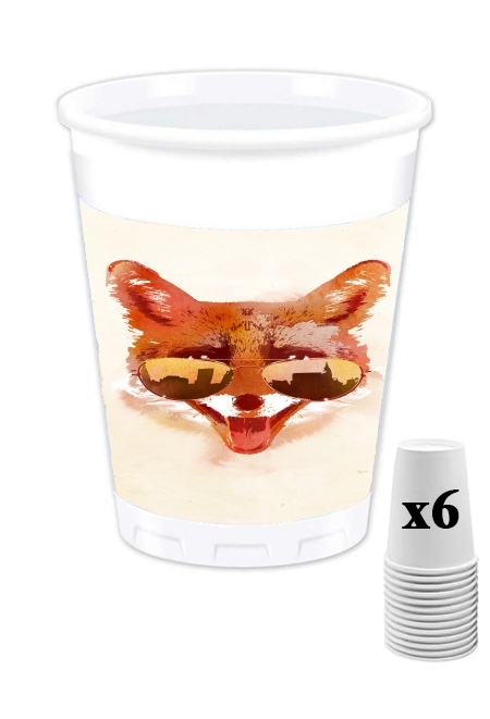 Pack de 6 Gobelets Big Town Fox