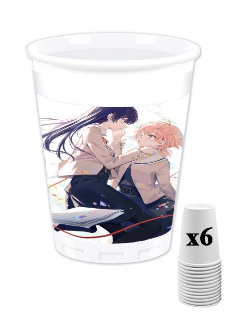 Pack de 6 Gobelets Bloom into you