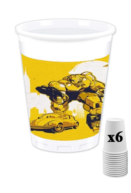 Pack de 6 Gobelets bumblebee The beetle