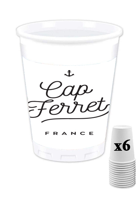 Pack de 6 Gobelets Cap Ferret