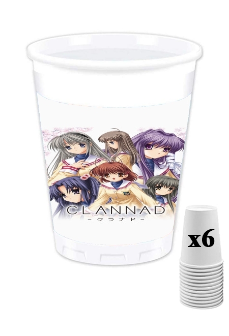 Pack de 6 Gobelets Clannad Bonnus