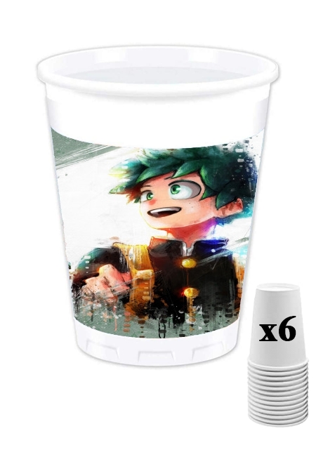 Pack de 6 Gobelets Deku Enjoy Smiling