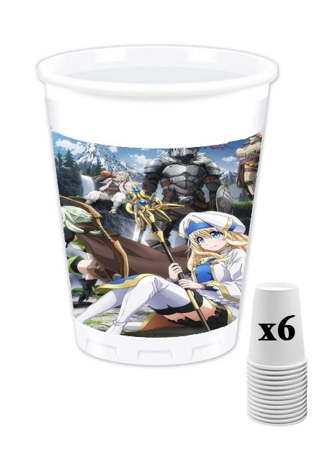 Pack de 6 Gobelets Goblin Slayer