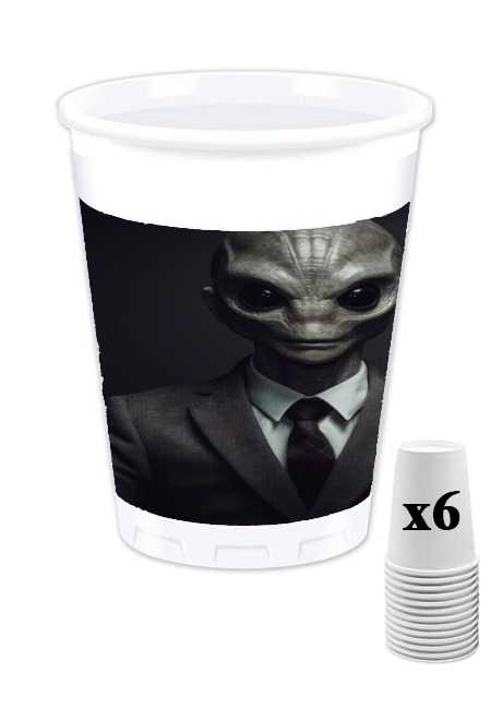 Pack de 6 Gobelets Gray Reptilian