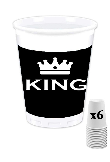 Pack de 6 Gobelets King