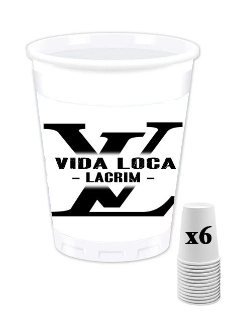 Pack de 6 Gobelets LaCrim Vida Loca Elegance