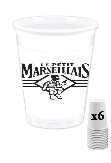 Pack de 6 Gobelets Le petit marseillais