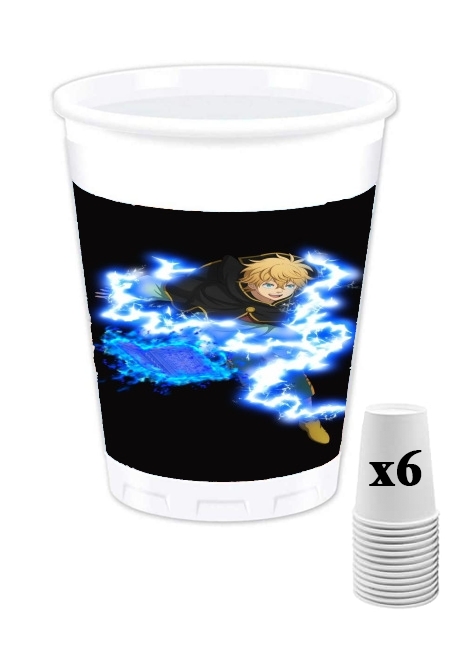 Pack de 6 Gobelets luck voltia Black Clover