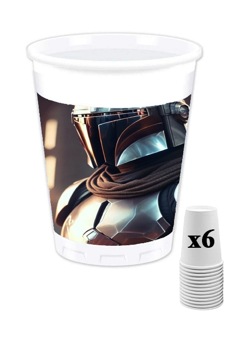 Pack de 6 Gobelets Mandalorian