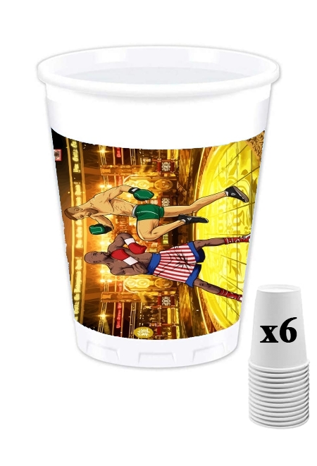 Pack de 6 Gobelets Mayweather vs McGregor