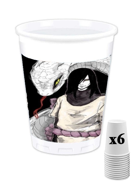 Pack de 6 Gobelets Orochimaru Sama