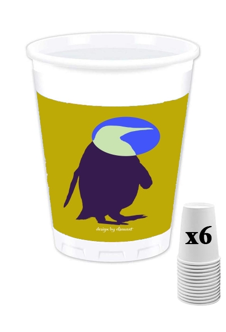 Pack de 6 Gobelets Penguin