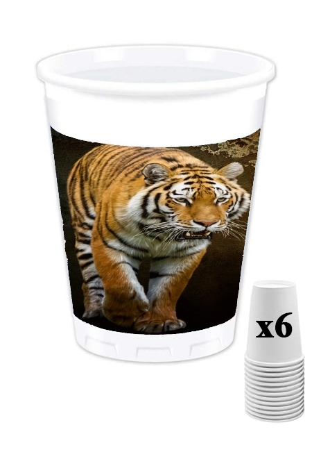 Pack de 6 Gobelets Siberian tiger