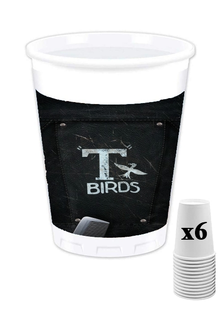 Pack de 6 Gobelets T-birds Team