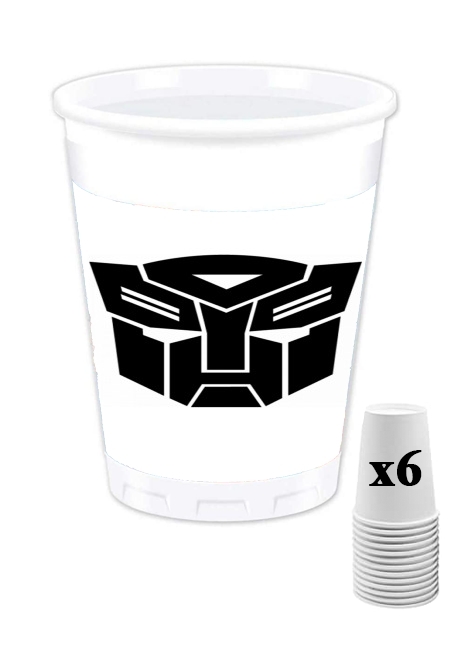 Pack de 6 Gobelets Transformers