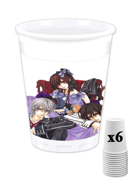 Pack de 6 Gobelets Vampire Knight Love three