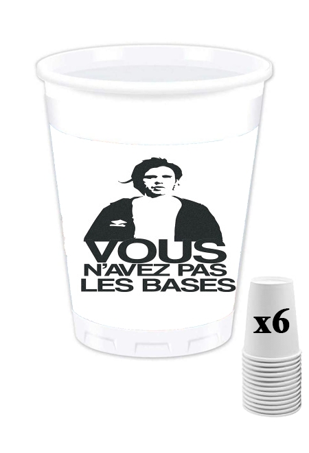 Pack de 6 Gobelets Vous n'avez pas les bases