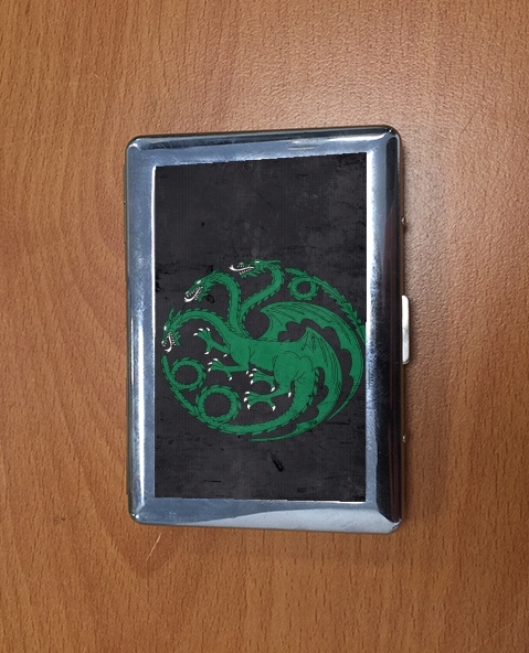 Porte Cigarette Flag Dragon House Green