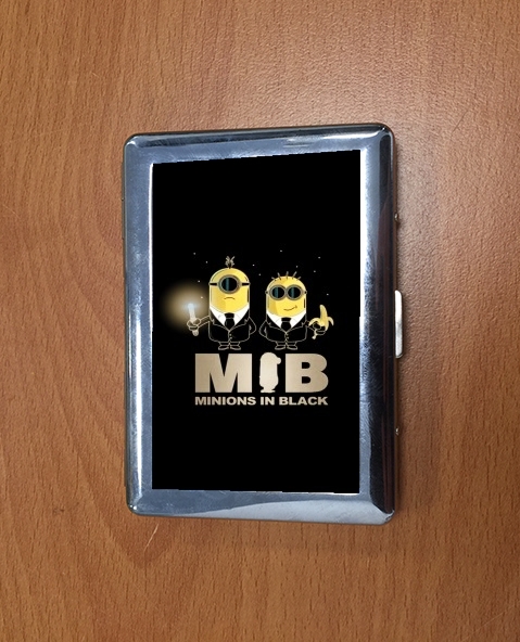 Porte Cigarette Minion in black mashup Men in black