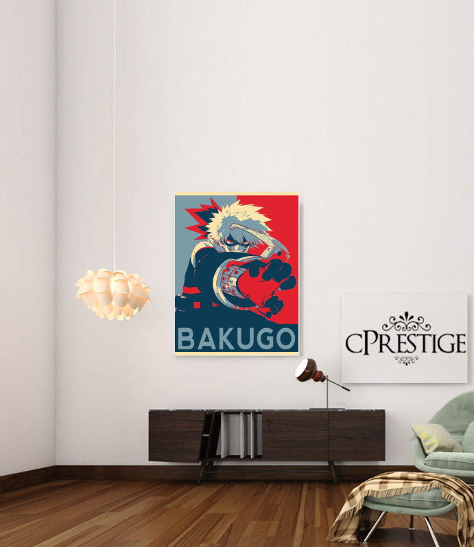 Poster Bakugo Katsuki propaganda art