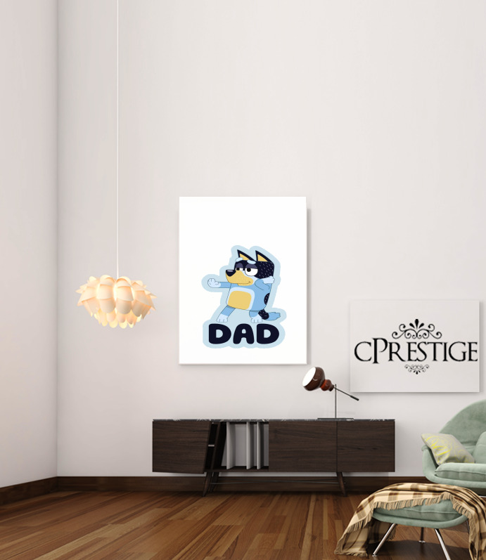 Poster Bluey Dad